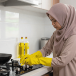 Cara Bersihkan Dapur Berminyak dalam 30 Menit