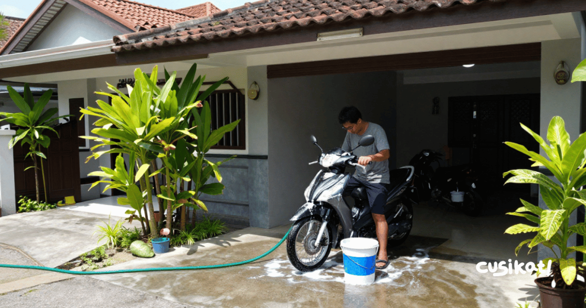jasa cuci motor dan mobil panggilan di Bandar Lampung